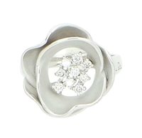 Anneau Annamaria Cammilli Femme Tres Jolie in Or Diamante 0.17 Ct GAN1231W-13 - GAN1231W-13